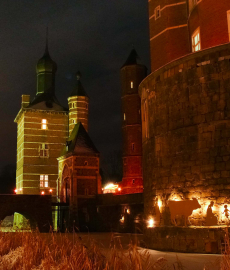 Romantischer Weihnachtsmarkt Schloss Merode