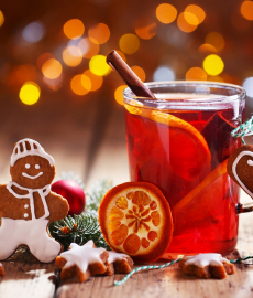 Weihnachtswelt in der Herbstausstellung