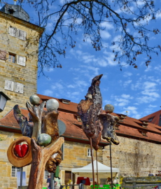 Lenzrosen & Oster Markt auf Schloss Thurnau