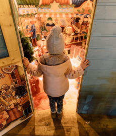 Knuspermarkt mit Kinder-Knusperland