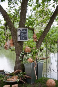 Gartendeko beim Herbstfestival Herrenhausen