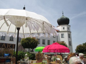 Gartenveranstaltung im Portrait