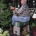 Gartenhelfer: Rollbarer Gartenhocker