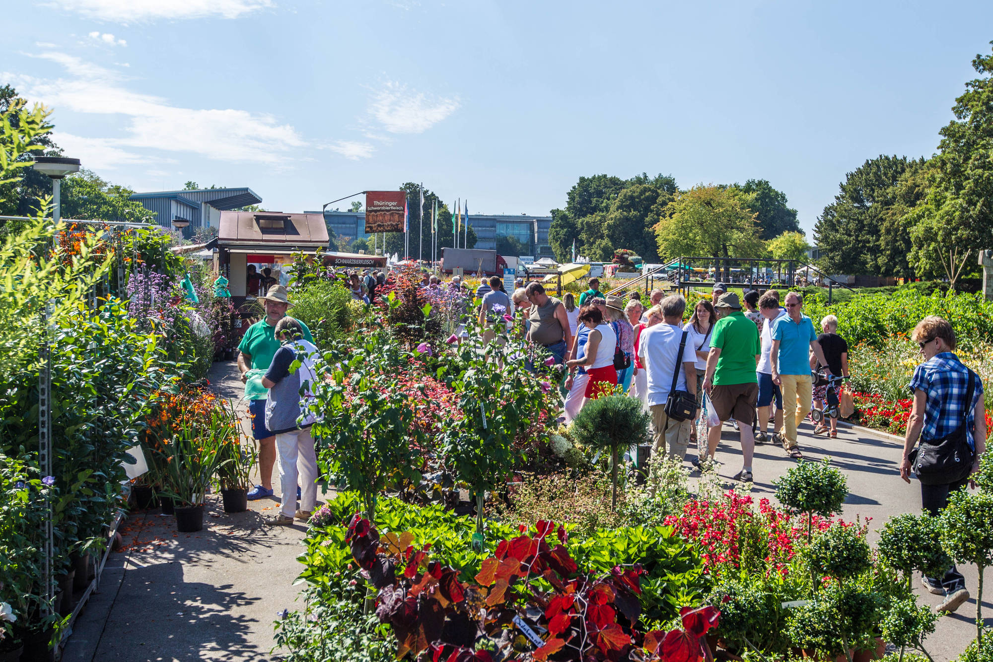 Thüringer Gartentage präsentiert auf Gartenmessen