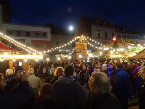 Lichterglanz beim Knuspermarkt Neuwied