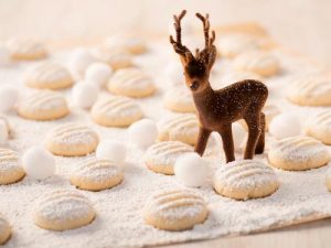 Schneeflöckchen: Diese Plätzchen sind zuckersüß. © Sanella.de